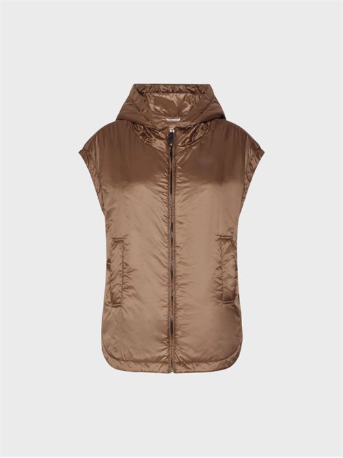 Oversized hooded padded vest MAX MARA THE CUBE | 2629296034600020